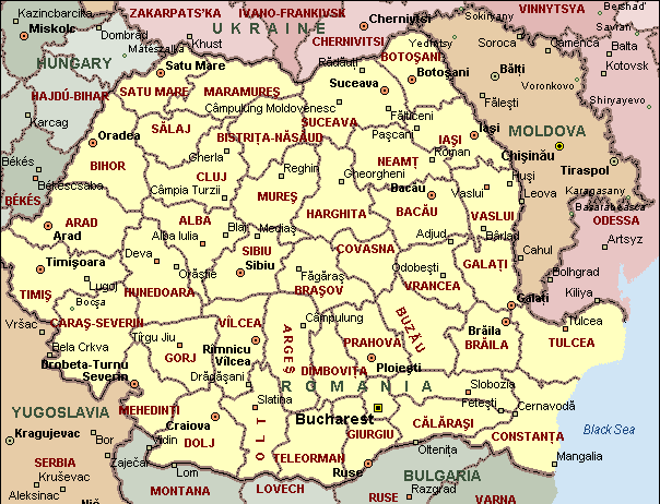 Suceava Map
